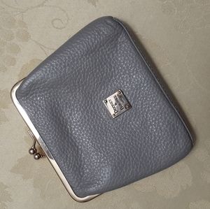 Dooney and Bourke leather kiss lock wallet